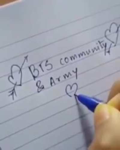 Just a normal BTS fan