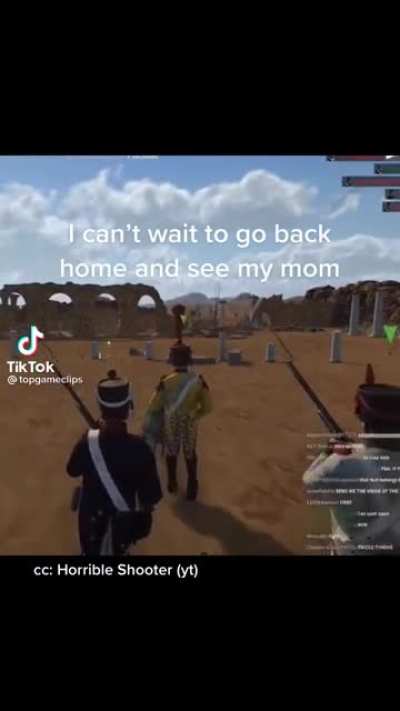 "how's the war going for you guys?"
