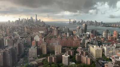 Start of the storm today