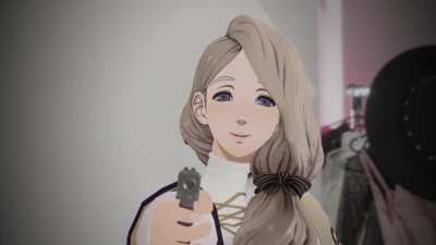 Why does she have a gun?