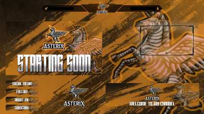 Just designed a custom Twitch overlay set &ndash; would love feedback from fellow streamers!