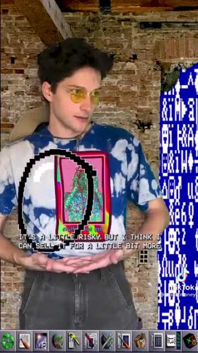 NPR Planet Money TikTok explains the NFT market.