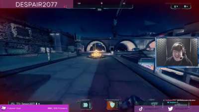 When one Hyper Scape streamer lethal melees another! (BOTH POVs)