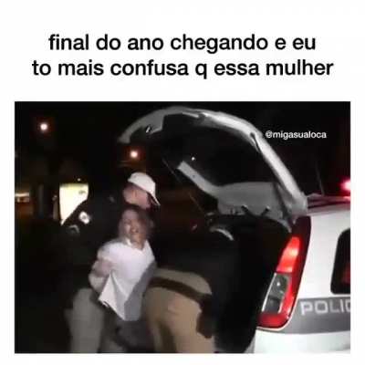 Esquerdopata quando &eacute; preso.