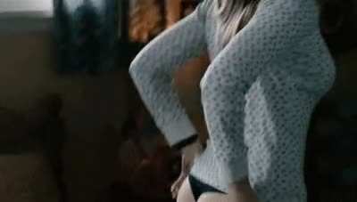 Elizabeth Olsen gets ready after you cheated with her