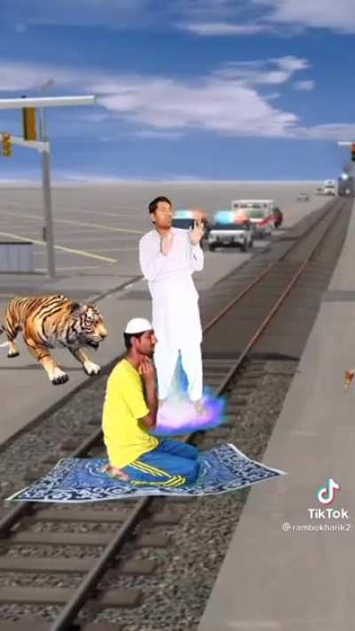 Wait last time it was a lion
