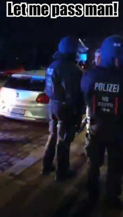 Slavic Willpower vs German Riot Police