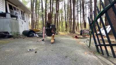 RECOVERED FOOTAGE OF RASPUTIN, THE DRUNKEN SCAV MENACE