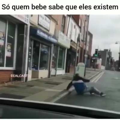 Apenas os b&ecirc;bados sabem que eles existem