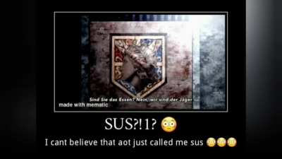 Amogus on Titan!!1! 🤣🤣🤣😂😂😂😳😳