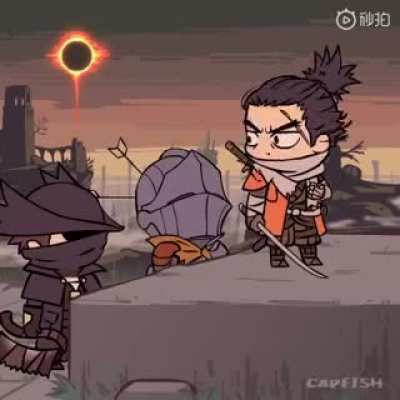 Crying Ashen one &amp;amp; Hunter (Full color Verson)