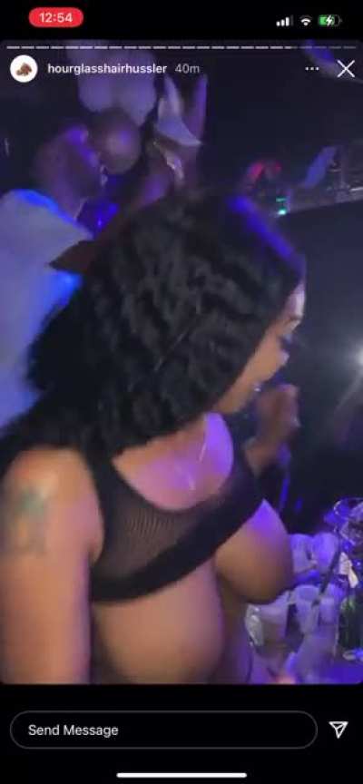 Not a live but this story had some sauce in it. I have ALOT of IG stories with tits everywhere. If it&rsquo;s cool with the mods, I&rsquo;ll post them.....