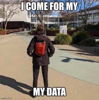 Give me my data back