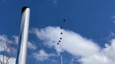 A gang of F-15s again&hellip; Hopefully the sound is on this time ✈️