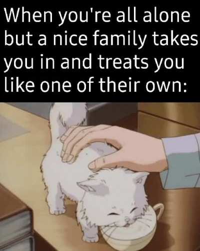 no longer alone