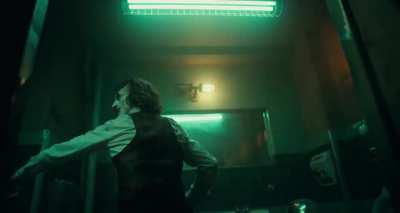 In Joker (2019), Joaquin Phoenix improvised the iconic dance in the bathroom. Originally, Arthur was just meant to stare into the mirror and quietly contemplate his actions, but after hearing some of the composer&rsquo;s music, Phoenix thought the dance was mor