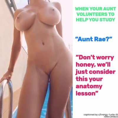 [Aunt] When Your Aunt Volunteers to Help You Study