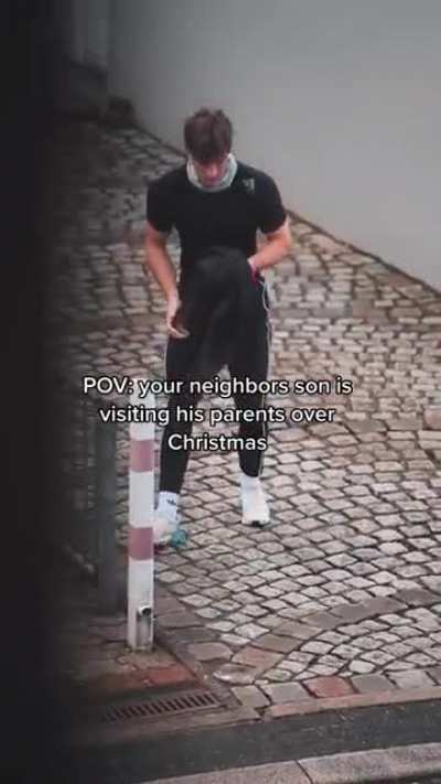He filmed this and posted it on his TikTok profile