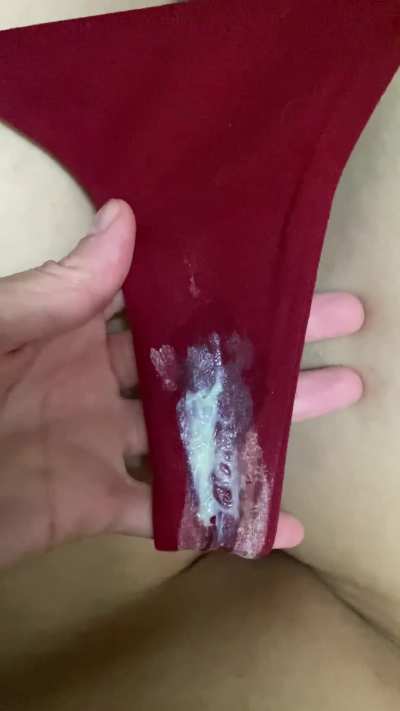 a creamy gusset to lick 👅