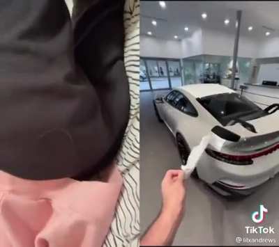 Unwrapping a car