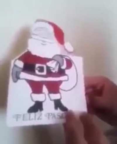 cork santa claus