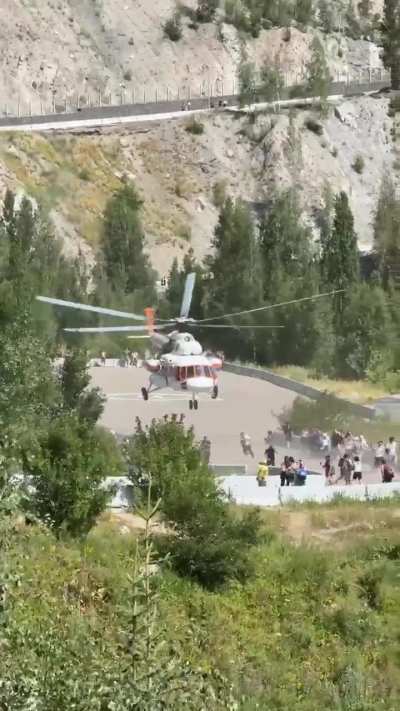 Mi-8 Dangerous Takeoff in Hot &amp;amp; High environment