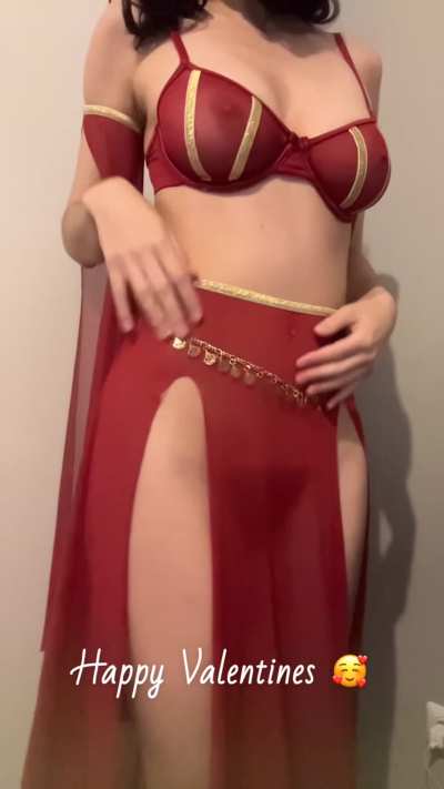 What do you think of my V day costume ? i feel like a goddess