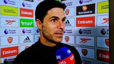"You can always get better in life, innit." - Mikel Arteta