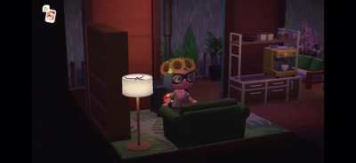 The Stormy Night Wallpaper had me playing with indoor/outdoor space again.