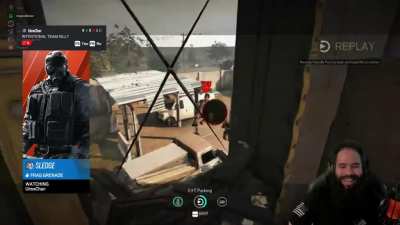 Flew into my teammate&rsquo;s grenade