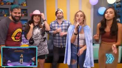 Courtney, Kimmy, Sarah, Damien, Matt sing "Nine In The Afternoon" by Panic! At The Disco