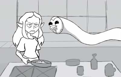 I made this Lilith and Hooty animatic for practice: