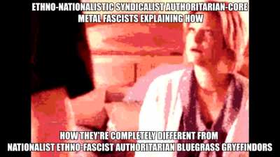 If u put enough labels onto ur political ideology u can magically become not racist