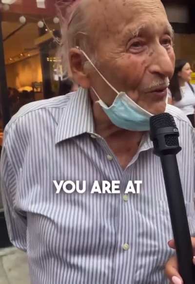 Wise words from an old man :&rsquo;)