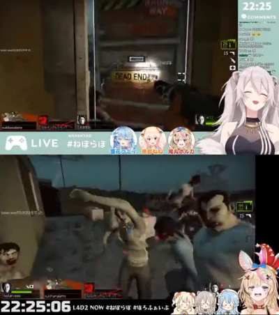 Botan's and Polka's POV in L4D2