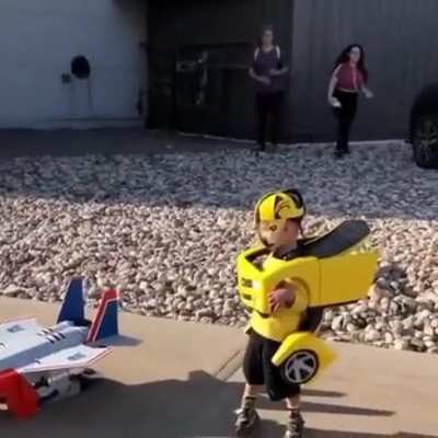 These kids turn into Vehicles