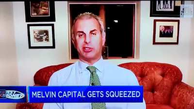 Video of Analyst Guy Adami an Honorary Ape. "Melvin Probably Got What They Deserved." His Screen Is Frozen, Melissa Lee Says Leave Melvin Alone. Immediately Cuts to Commercial. 12/30/2021