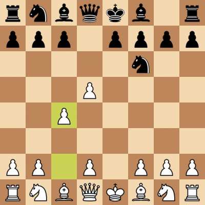 Amazing advanced queen trap against the Scandinavian defense!!!