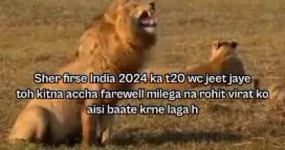 Sher bawla hogya