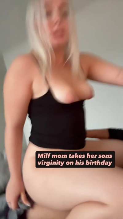 Hot mom fucks her favourite son