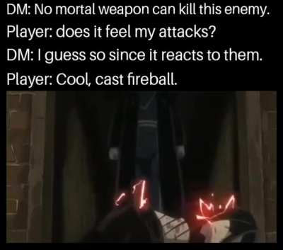 remember to take away the feeling of pain while making an immortal character
