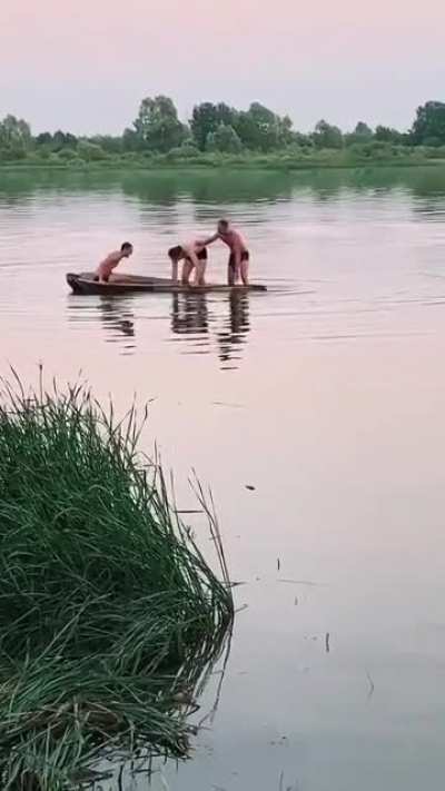 Going under in style
