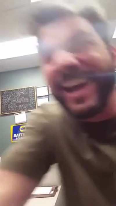Man finds out he is having triplets (AMAZING REACTION!)