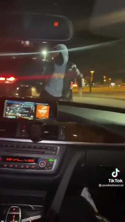 Man gets sturdy in McDonald&rsquo;s parking lot