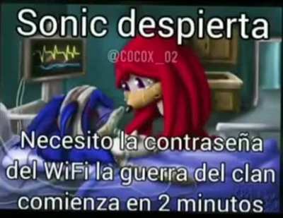 Sonic, despierta😔