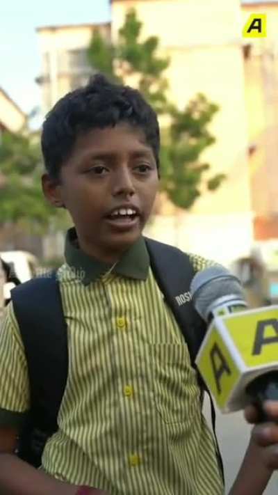 This kid is a gem.
