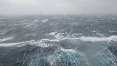 Working on an oil rig is ok, so long as you stay inside