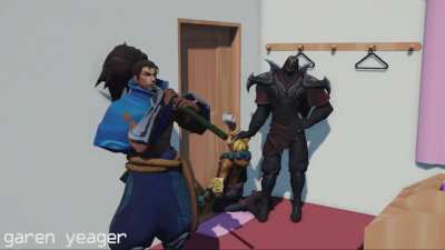 Yasuo And Zed after building single item be like