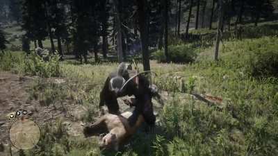 Who needs horror games when you can play rdr2?