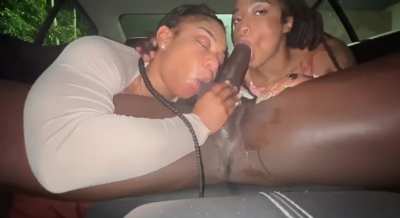 Tag team in the car